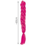 Szintetikus haj Neon pink